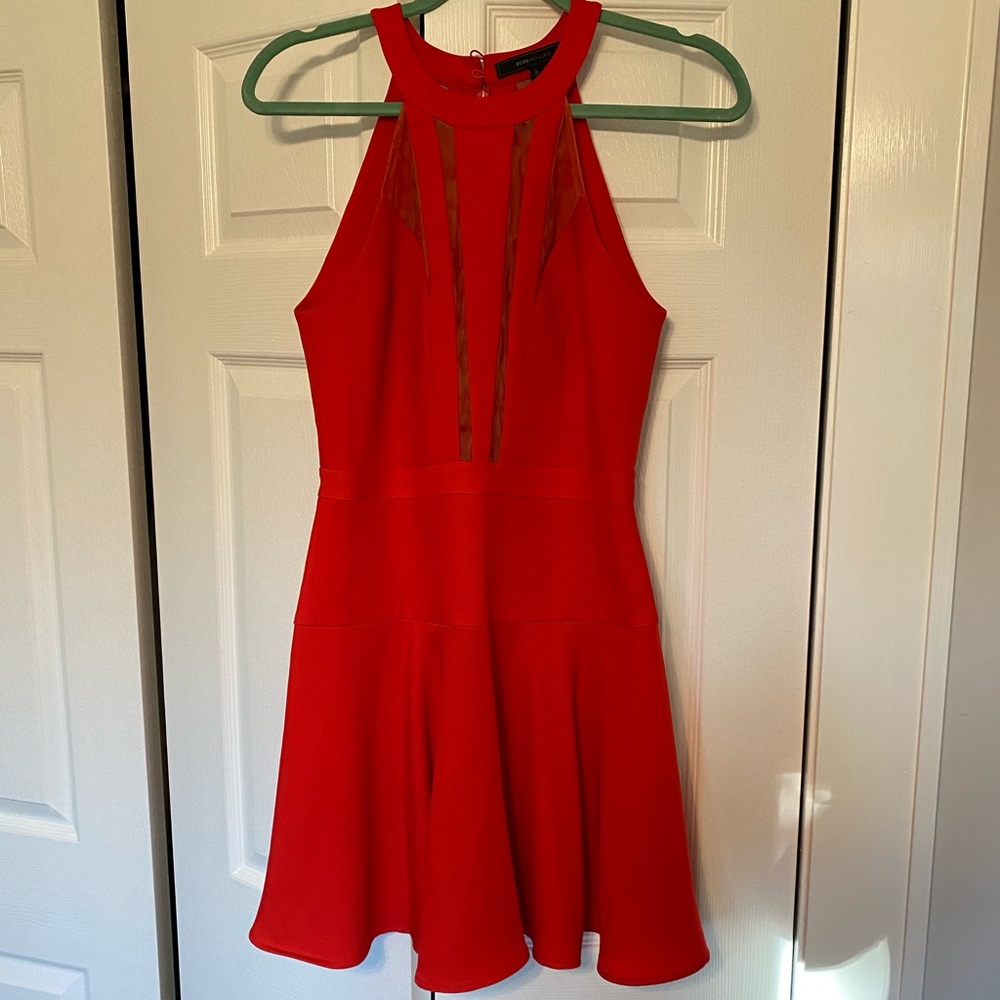 BCBGeneration Red Cocktail Dress. Size 2.